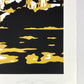 Cleon Peterson Burning City Day signature and year