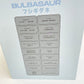 Daniel Arsham Crystalized Bulbasaur side of box showing stats