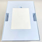 Daniel Arsham Crystalized Bulbasaur top of open box showing care glove box