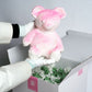 Daniel Arsham Cracked Bear Pink Being Held