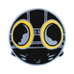 Hebru Brantley Fly Boy Rug Black and Gold